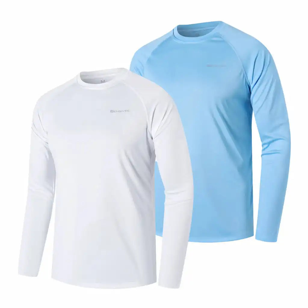 Kit camisetas esportivas,
Camiseta UV proteção,
Camiseta respirável,
Camiseta para treino ao ar livre,
Camiseta manga longa esportiva,
Camiseta leve para esportes,
Camiseta esportiva com proteção solar,
Camiseta Dry Fit,
Camiseta de corrida,
Camiseta de ciclismo