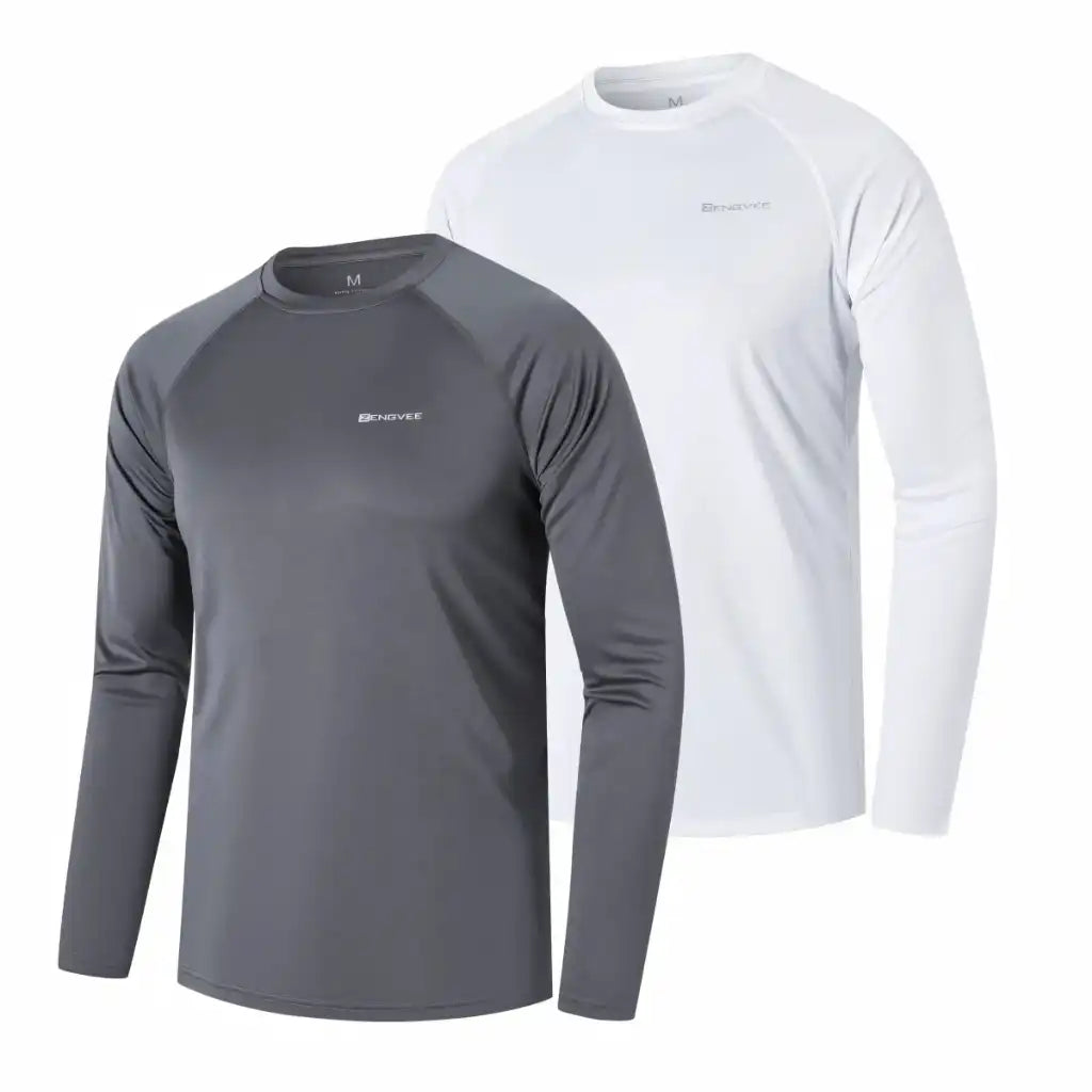 Kit camisetas esportivas,
Camiseta UV proteção,
Camiseta respirável,
Camiseta para treino ao ar livre,
Camiseta manga longa esportiva,
Camiseta leve para esportes,
Camiseta esportiva com proteção solar,
Camiseta Dry Fit,
Camiseta de corrida,
Camiseta de ciclismo