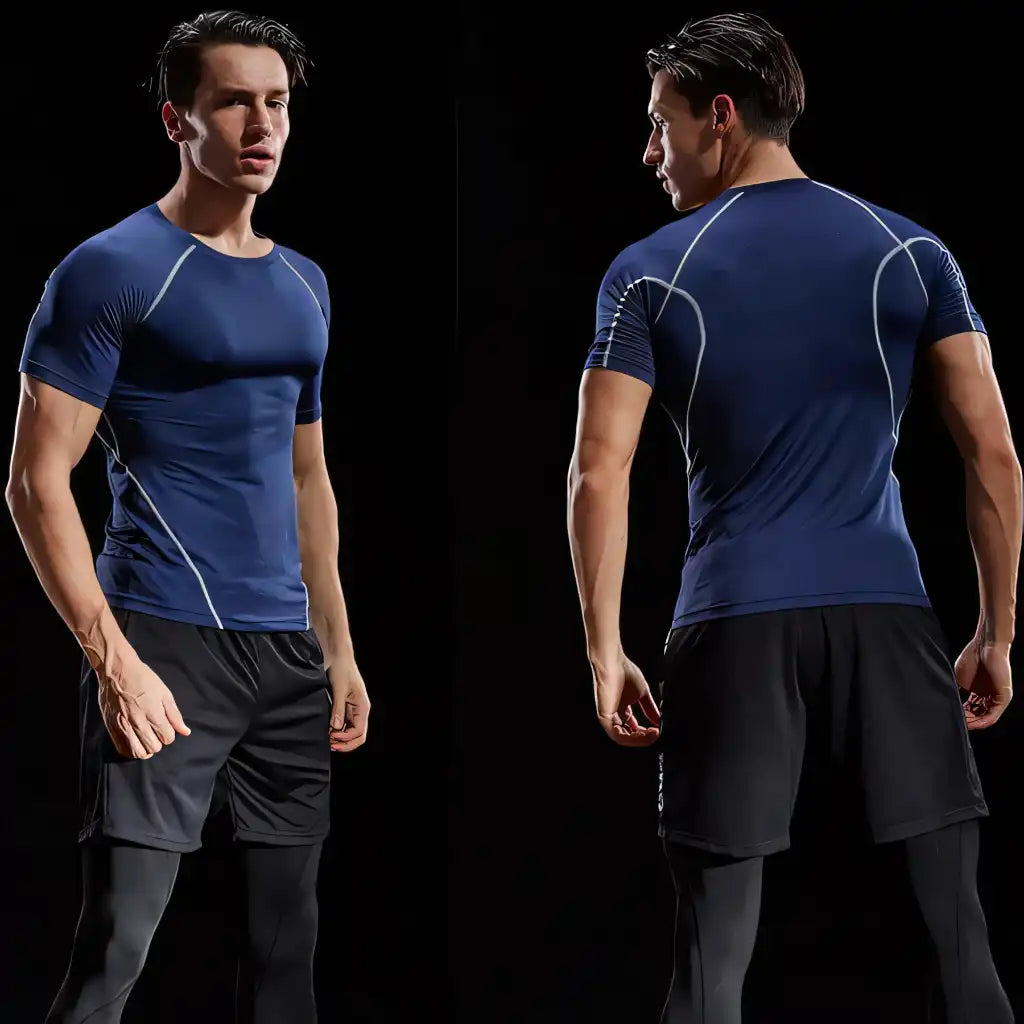 Camiseta Masculina de Compressão Ultra Flex - Athlon