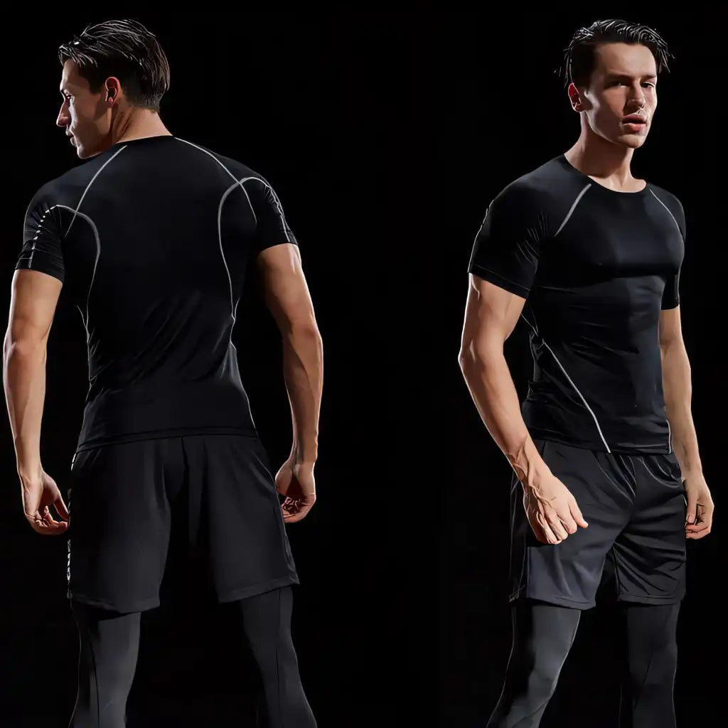 Camiseta Masculina de Compressão Ultra Flex - Athlon