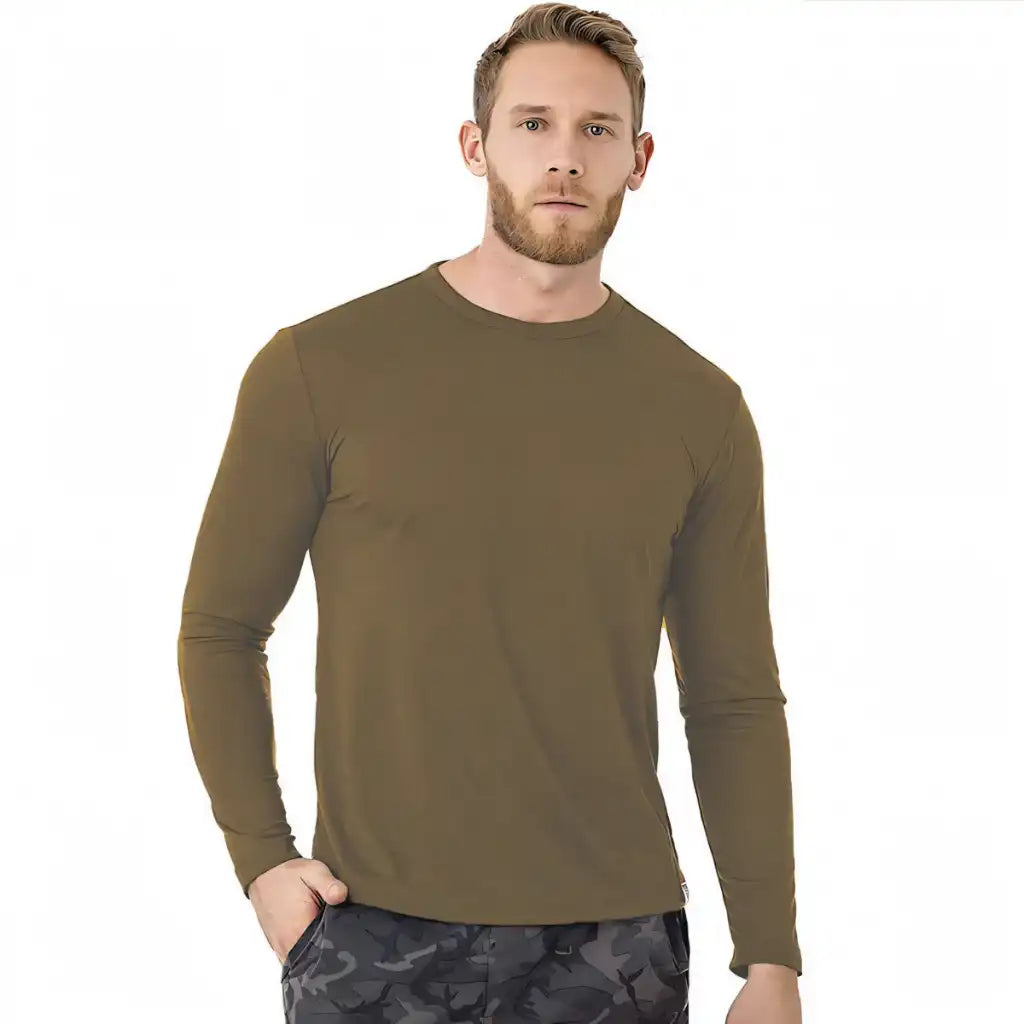 Roupa masculina de aquecimento,
Roupa de inverno para atividades ao ar livre, 
Roupa de aquecimento merino,
Camiseta térmica casual,
Camiseta de manga longa térmica,
Camisa térmica masculina,
Blusa térmica de lã merino,
Blusa de treino antiodor,
Blusa de inverno esportiva,
Blusa de alta performance,